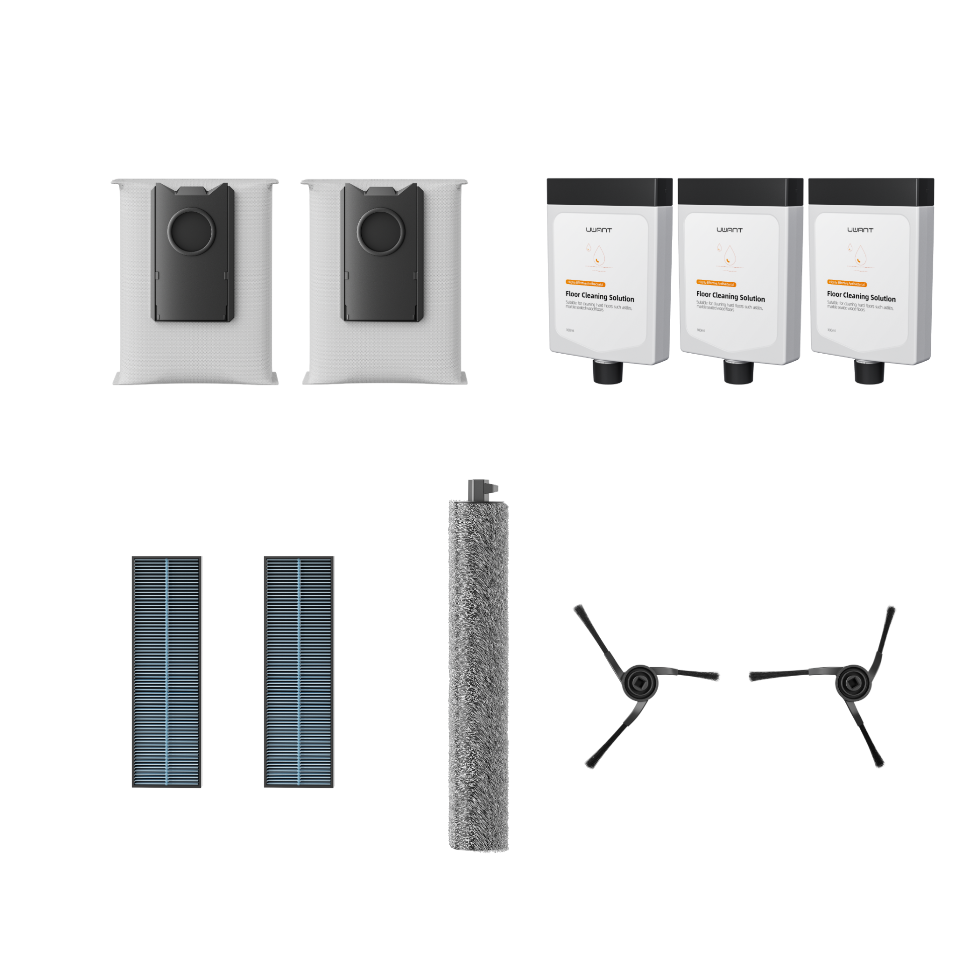 ערכת חלפים מקוריים לרובוט שואב שוטף דגם U300_U300V25