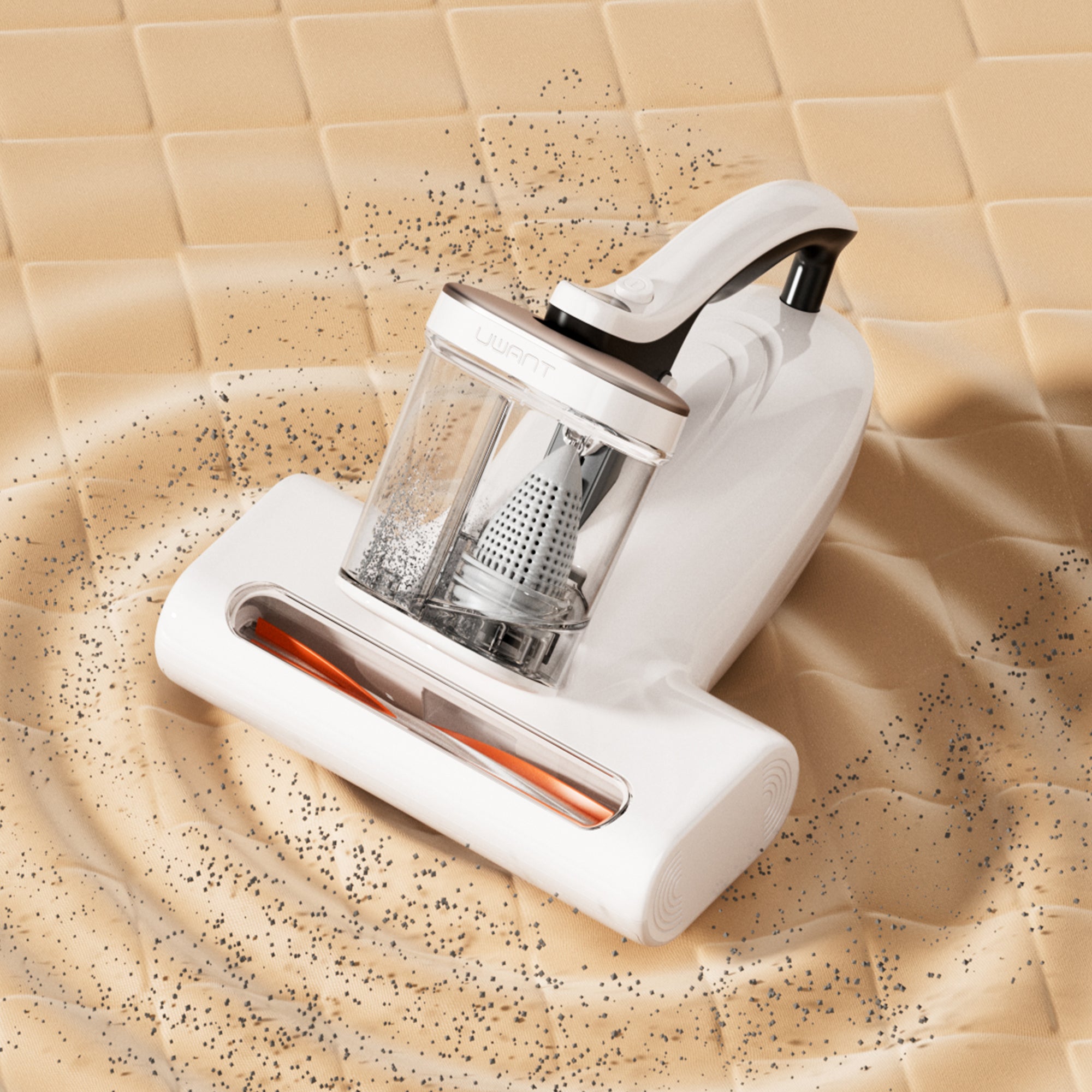 UWANT M500 שואב מזרנים עוצמתי עם טכנולוגיית UltraSonic לנטרול קרדית אבק