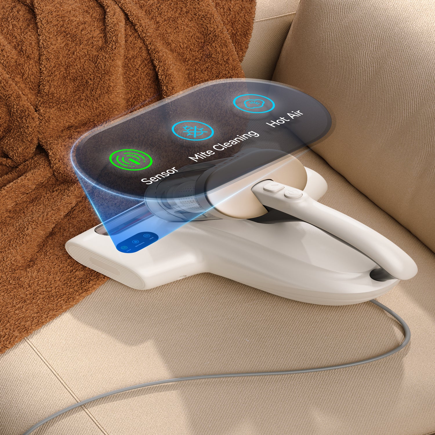 UWANT M600 שואב עוצמתי לנטרול קרדית אבק