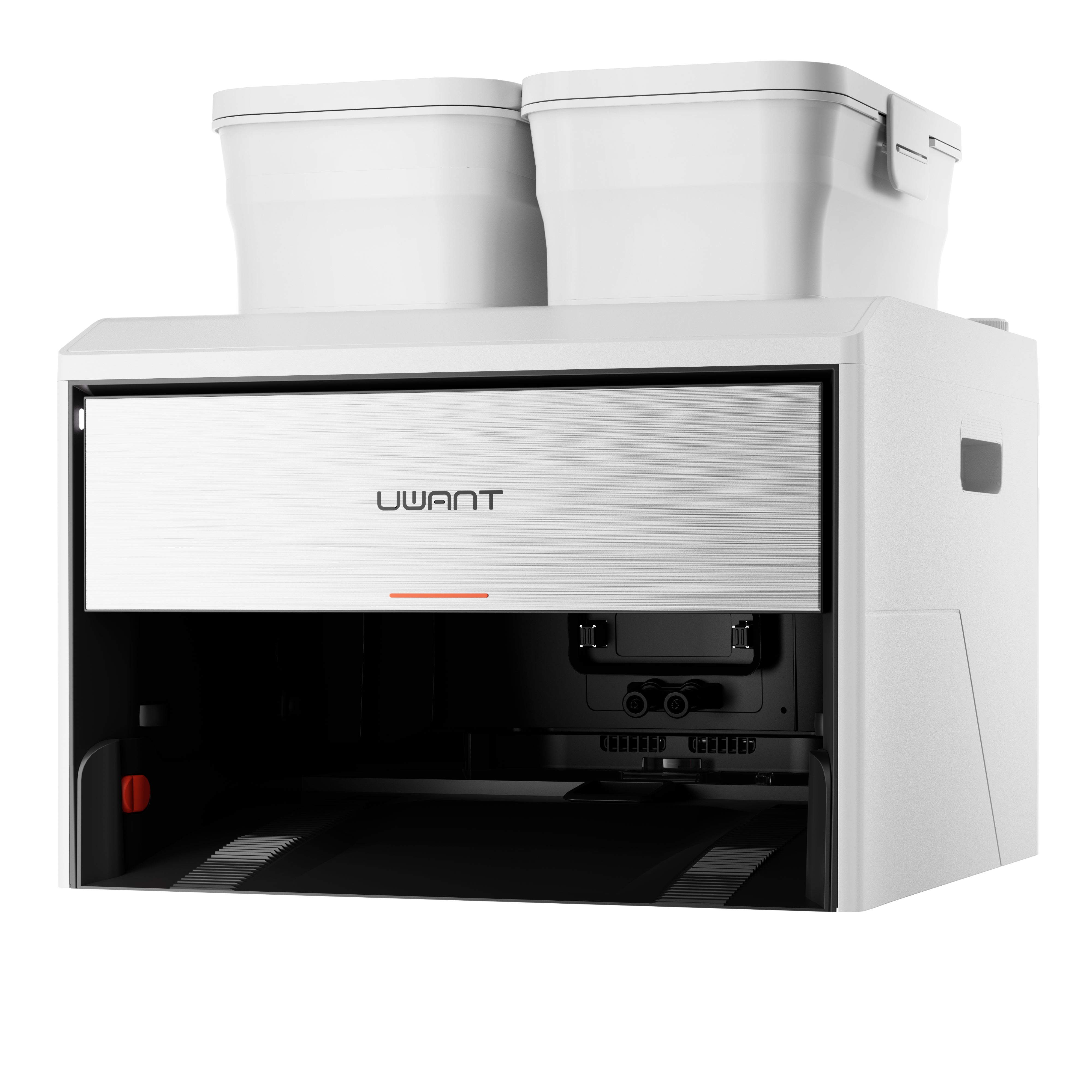 UWANT U400 רובוט שואב שוטף עם שטיפה במים חמים (80°ⅽ) ומערכת מילוי וריקון היברידית