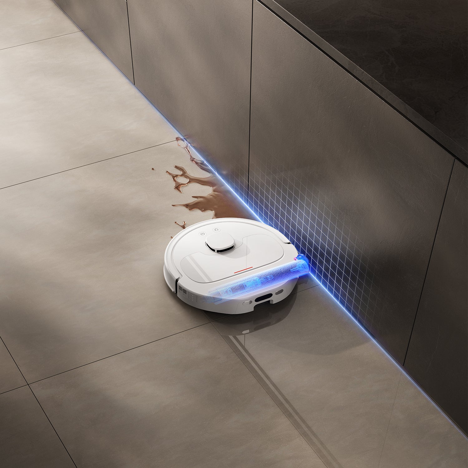 UWANT U400 רובוט שואב שוטף עם שטיפה במים חמים (80°ⅽ) ומערכת מילוי וריקון היברידית